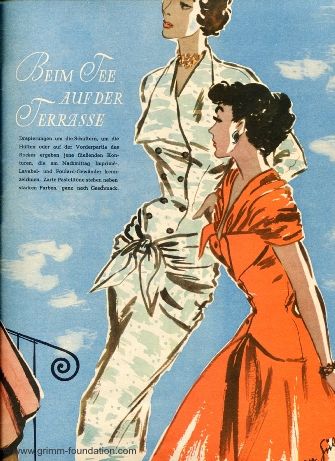 Hildegarde van G&uuml;lick, Mode 1948